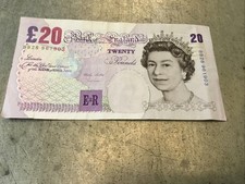 RARA banconota da 20 sterline