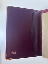 Porta rubrica Cartier, pelle, colore bordeaux