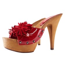 Leather Socket with Flower -