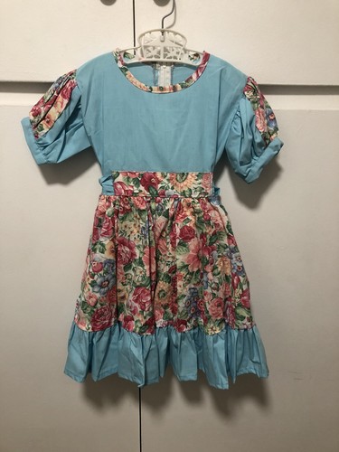 Vestito bambina smocked taglia