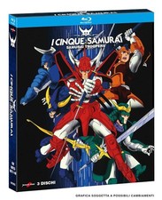I CINQUE SAMURAI (SAMURAI TROOPERS)- PARTE 1 (3 BLU-RAY) Yamato Video