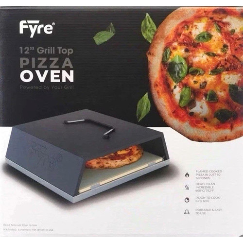 Fyre forno pizza grill - pizza, top