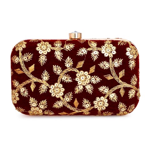 Pochette pochette ricamo
