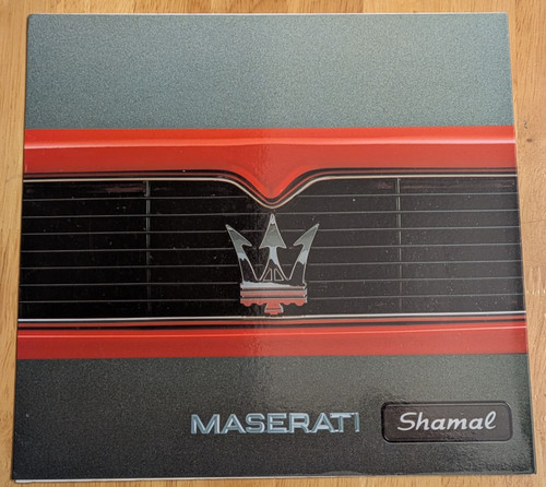 Brochure depliant maserati - brochure,