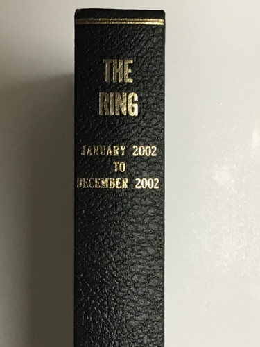The ring boxing magazine bound - magazine,