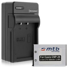 Batterie NP-20 + Caricatore
