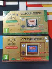PACK VIDEO CONSOLA PORTATIL NINTENDO GAME & WATCH MARIO BROS + ZELDA PRECINTADAS