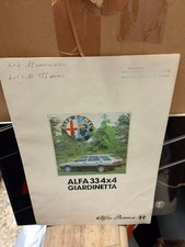BROCHURE ORIGINALE ALFA ROMEO