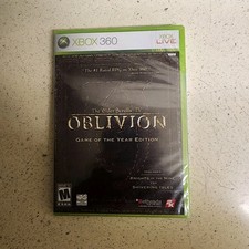 Elder Scrolls IV Oblivion Gioco dell'Anno Edizione Microsoft Xbox 360 NUOVO SIGILLATO