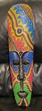 Maschera africana legno - in,