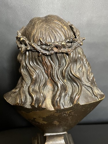 Antico busto bronzo statua - antico,