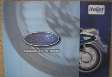 ITALJET TORPEDO SCOOTER SCHEDA TECNICA SALES BROCHURE PROSPEKT ITALIANO