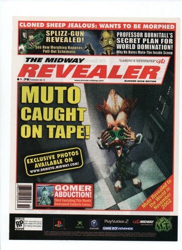 Muto ps1 ps2 game cube - game,