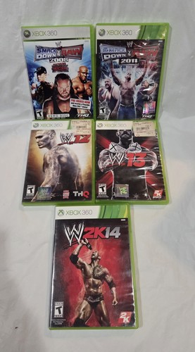 Lotto giochi xbox 360 wwe - 360, 2008