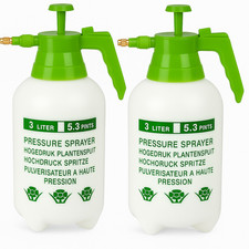 Confezione 2 – 3L Spruzzatore a Pressione Giardino Pompa Manuale Erbacce Portatile Bottiglia Chimica