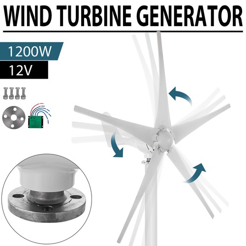 Generatore eolico 1200w dc12v - eolico,