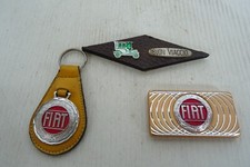 portachiavi badge magnetico Fiat 500