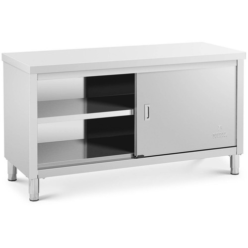 Tavolo armadiato acciaio inox - acciaio,