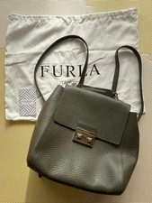 Zaino FURLA in pelle verde