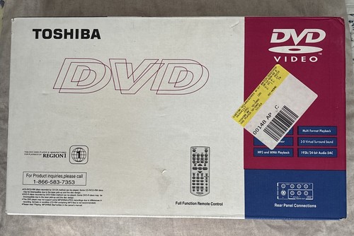 Nuovo lettore dvd toshiba - lettore, dvd/cd