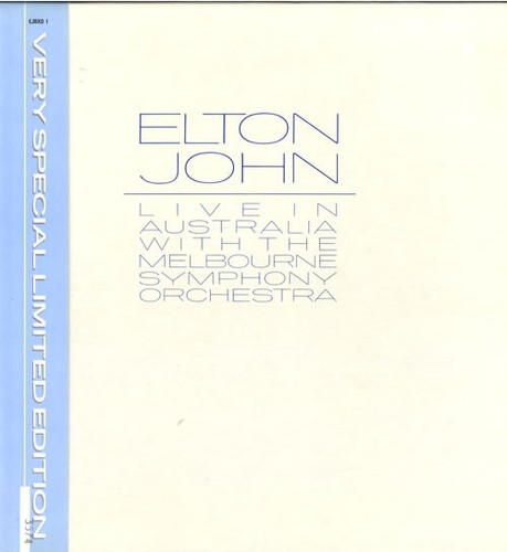 Elton john with the melbourne - with,