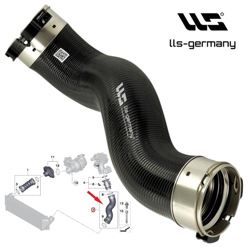 Tubo turbo intercooler per bmw - tubo,