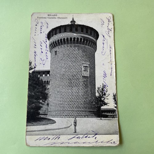 Cartolina antica milano - cartolina,
