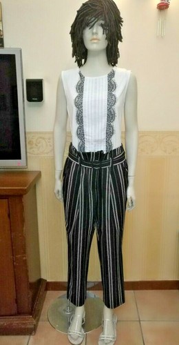 Pantalone newlook vita alta - pantalone,