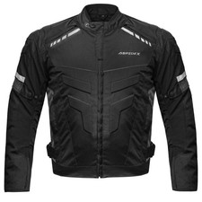 Giubbino Moto Giacca Moto Impermiabile Termico Removibile CE Con Protezioni