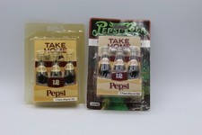 2x Magneti Frigo Frigo Vintage 1997 Pepsi Cola 6 Confezioni Bottiglie Estraibili