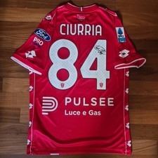 maglia MONZA 84 CIURRIA AUTOGRAFATA serie A enilive 2024-2025 
