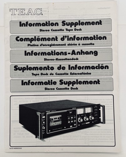 Teac piastra cassette - teac,