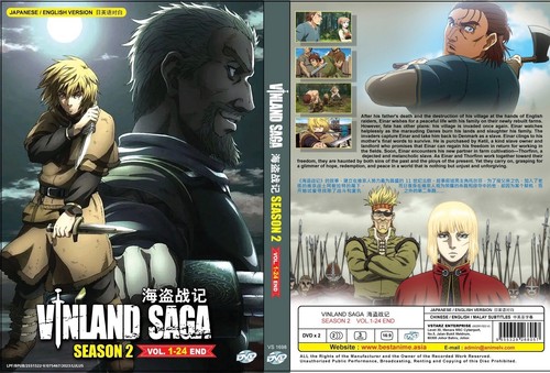 Vinland saga stagione 2 - vinland, (stagione