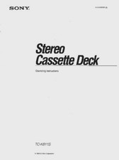 Sony TC-K611s Cassette Tape