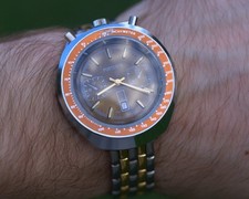 Orologio Portento bullhead carica manuale 42-43mm vintage raro