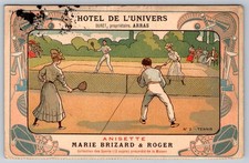 Advertisement Postcard Marie