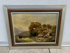 Dipinto Antico Olio su Tavola