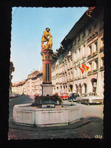 Bern svizzera simsonbrunnen - svizzera,