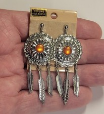 Orecchini concho tondi western