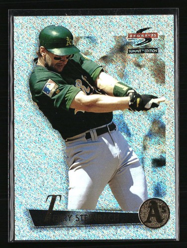 Carta baseball terry steinbach - baseball,