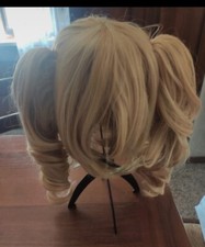 Parrucca Cosplay Con Doppio Ponytayl A Mollettone