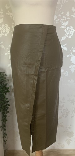 Zara gonna ecopelle donna - ecopelle, vita