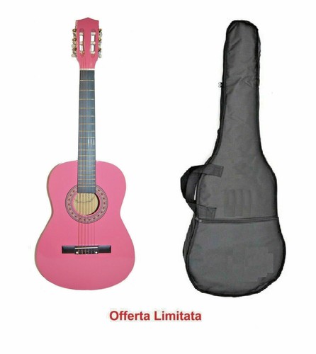 Chitarra classica rosa - chitarra,