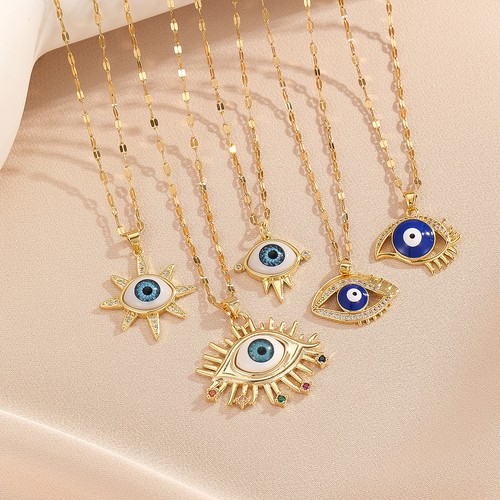 Collana con ciondolo - , malocchio