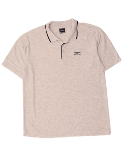 Polo uomo umbro grigio - polo, xl