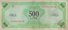 500 Lire AM Italiano - R3 - BB