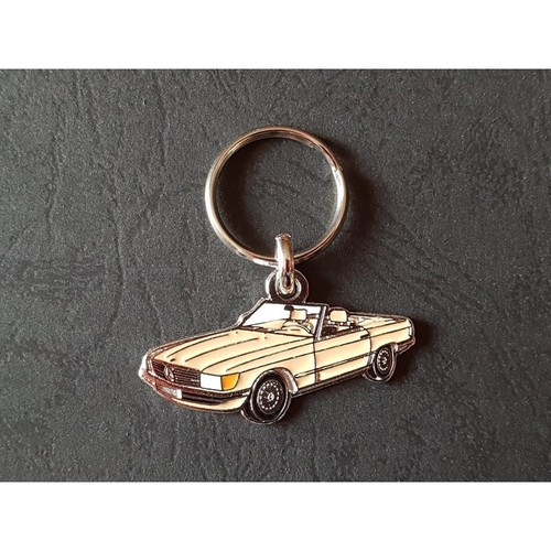 Porte clés profil - profil, mercedes