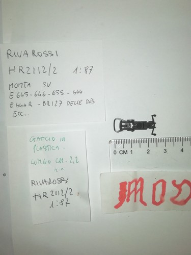 Rivarossi ecc gancio con - rivarossi,