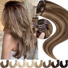 Thick Balayage Clip In 100%