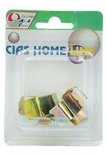 Ganci per tende ferro infissi alluminio cf.4 pz
